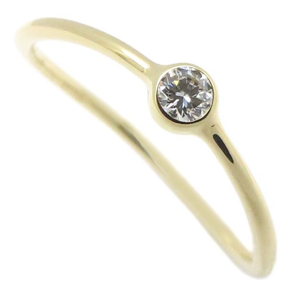 TIFFANY & CO. 18k Gold Diamond Ring